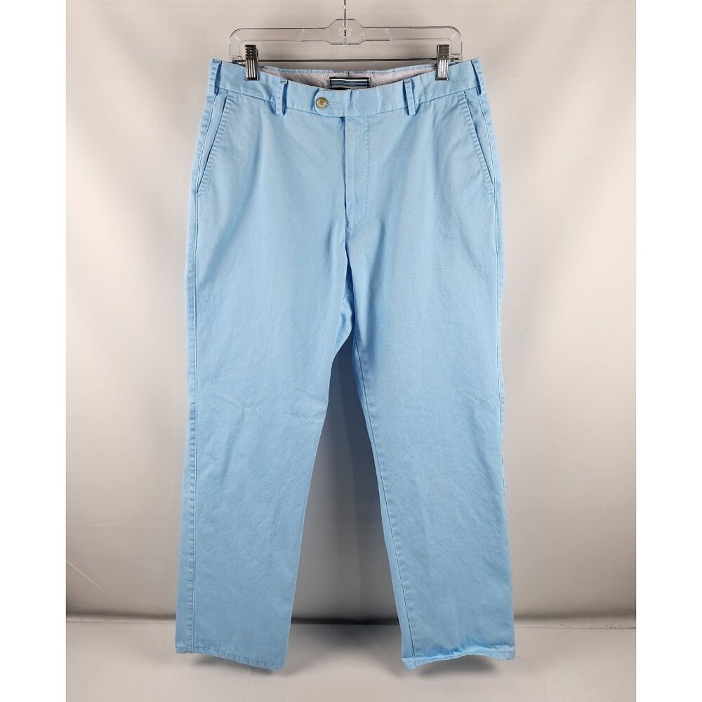 Peter Millar Pale Blue Cotton Chinos